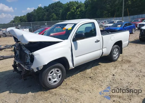 2007 Toyota Tacoma z USA, uszkodzony, nr VIN 5TENX22N07Z399508